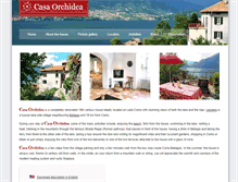 Tablet Screenshot of casa-orchidea.com